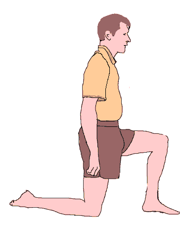 Pilates low back pain- Sir Galahad Start Position