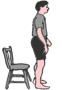 Postural Pilates exercises: Stand to Sit(1)