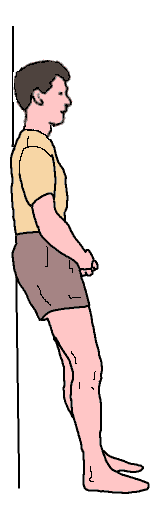 Back pain therapy exercise, start